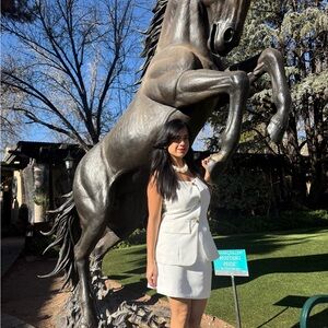 Elegant white co ord